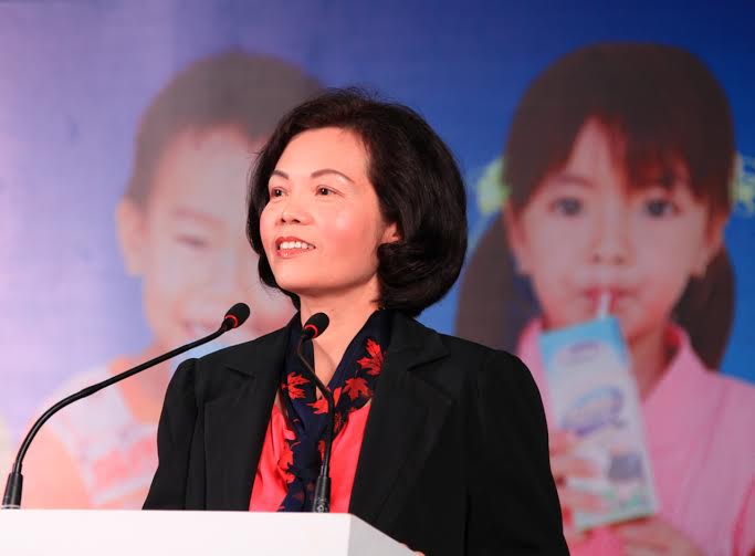 Bà Bùi Thị Hương, Giám Đốc Điều Hành Vinamilk 